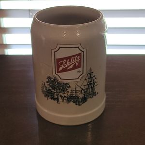 Vintage Schlitz Stoneware 0.5 mug